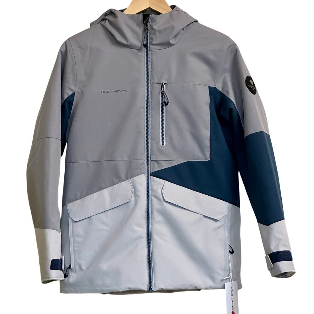 Obermeyer Gage Teen Boys Ski Jacket Size L (14-16) Moonstone NWT